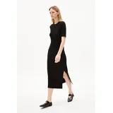 ARMEDANGELS SEHAARAA Ripp-Jerseykleid Schwarz XL
