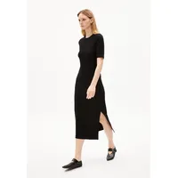 ARMEDANGELS SEHAARAA Ripp-Jerseykleid Schwarz XL