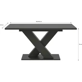 xonox.home Motion 150 x 76 x 90 cm grau