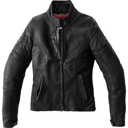 Spidi Vintage, Lederjacke Damen - Schwarz - 42