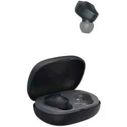 Bluetooth-Kopfhörer Hama Freedom Buddy Schwarz Grau (1 Stück)