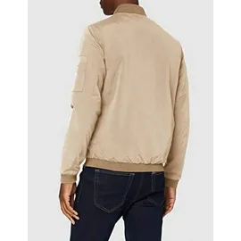 JACK & JONES JJERUSH BOMBER beige 2