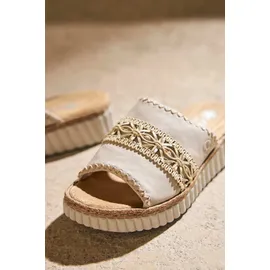 Rieker Pantolette beige - Beige - 39