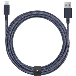 Native Union Belt USB-A auf Lightning Kabel Blau USB-A auf Lightning 3m