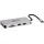 Tripp Lite Tripp USB-C Dock, Dual Display - 4K 60 Hz HDMI, USB 3.2 Gen 1, USB-A Hub, GbE, Memory Card, 100W USB-C 3 Ports), Dockingstation - USB Hub, Grau