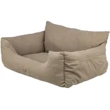 Trixie Autositz doppelt 80 x 35 x 60 cm Taupe