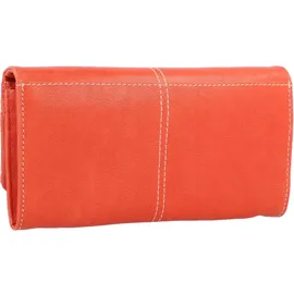 GREENBURRY Tumble Nappa Geldbörse Damen orange