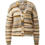 QS Strickjacke in Multimelange Optik Gelb L