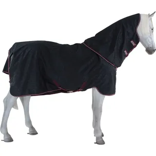 Horseware Amigo Hero Ripstop Plus Halsteil 0g Turnout Decke wasserdicht Shadow/Rose & Navy, Horseware Deckengröße:155 cm / 6 ́9 - Blau