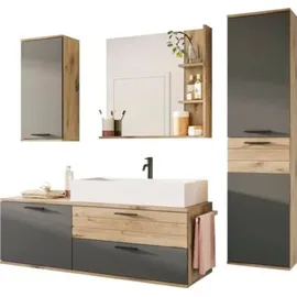 xonox.home Spiegel Mason Nox Oak Nachbildung/basaltfarbig