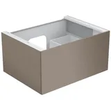 Keuco Waschtischunterschrank Edition 11 70x35x53,5cm, Strukturlack Trüffel