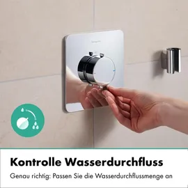 Hansgrohe Ecostat Comfort Q Duschthermostat Unterputz für 1 Verbraucher Chrom 33712000
