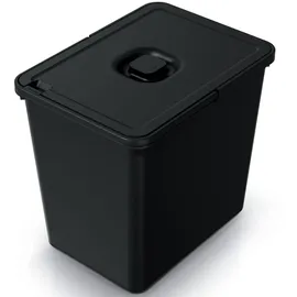 Prosperplast Abfalleimer 23 l Schwarz