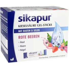 Dermapharm Sikapur Kieselsäure Gel-Sticks rote Beeren
