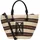 Marc O'Polo Shopper "mit edlen Echtleder-Details", Damen, Gr. B/H/T: 34cm x 22cm x 9cm, light raffia, Papierstroh, unifarben, Taschen Shopper