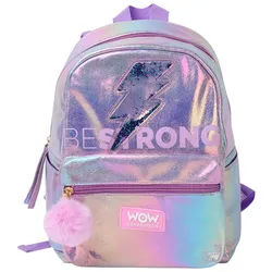 Rucksack metallic Effekt 32 cm WOW Generation