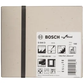 Bosch S 644 D Säbelsägeblatt 100er-Pack