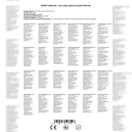 ich-zapfe Eiswürfelbehälter Eisbehälter Thermo