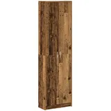 vidaXL Kleiderschrank Altholz 55x25x189 cm Holzwerkstoff
