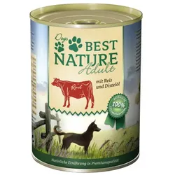 Best Nature Rind mit Reis& Distelöl 400G