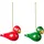 Kay Bojesen Denmark Kay Bojesen Christbaumschmuck, Weihnachtsvögel (2x)
