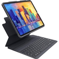 ZAGG Pro Keys Tastatur Hülle  für iPad 11 Pro dunkelgrau DE