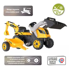Smoby Traktor Builder Max gelb (7600710304)
