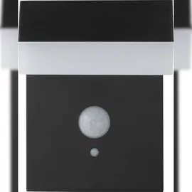 Sygonix SY-4715526 Solar-Außenwandleuchte mit Bewegungsmelder SMD LED 6W Schwarz