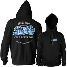 Pepsi Co Hoodie Schwarz L