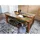 Massivmoebel24 Couchtisch Altholz Mehrfarbig Akazie 140 x 55 x 80 cm