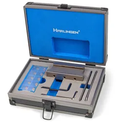 Harlingen Professional 16mm Stitching Holder mit 2 und 3mm Stitching Plates