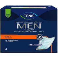 Tena Men Active Fit Einlagen 8 Stück Inkontinenz Level 3 Protektoren