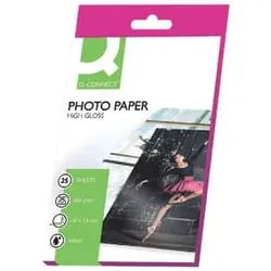 Inkjet Fotopapier 10x15 25BL Q-CONNECT KF01906 260g