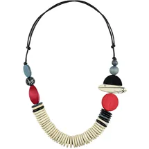 COLLEZIONE ALESSANDRO Kurze Kette mit Anhänger Paula " in weiß | Gr.: onesize,