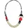 COLLEZIONE ALESSANDRO Kurze Kette mit Anhänger Paula " in weiß | Gr.: onesize,