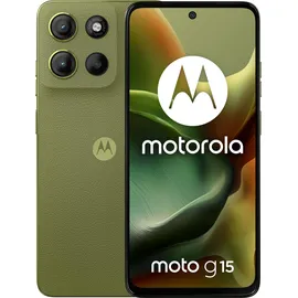 Motorola Moto G15 4 GB RAM 128 GB Iguana Green