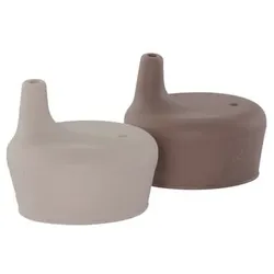 lille VILDE Trinkbecher-Deckel, braun/beige