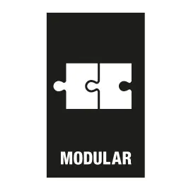 WERA 9550 Scharnier für Tool-Check Modular 67,5 x 91 x 22 mm