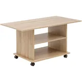 Wohnling Couchtisch sonoma-eiche 95,0 x 54,0 x 51,0 cm