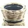 Van der Leeden DRYPOT Rattan Ø 40 x 40 cm Grau