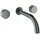 Grohe Atrio Private Collection 3-Loch-Waschtischbatterie Hard Graphite