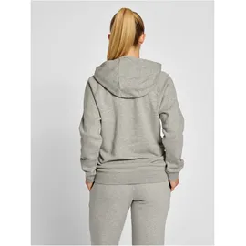 hummel Kapuzenpullover Hoodie Grau Melange XS