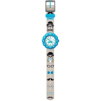 Flik Flak Jungen Analog Quarz Uhr mit Stoff Armband FPSP024