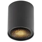 QAZQA Design-Aufbaustrahler schwarz GU10 50mm - Tubo Honey