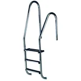 Astralpool Standard Aixi316 Poolleiter 1 Stufe + 1 Doppelte Sicherheitsstufe Nicht Symmetrisch - Inox - One Size