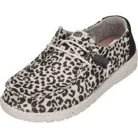 HEYDUDE Wendy Leopard Damen Schwarz 40