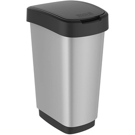Rotho Art Twist 50 l silber metallic