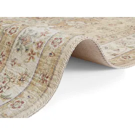 ELLE DECORATION Nain Orientteppich 200 x 290 cm Goldgelb