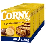 Corny Classic Schoko-Banane, mit Schokolade und Banane, 60x25g