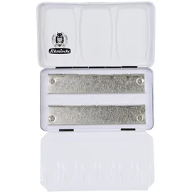 Schmincke Leerkasten Aquarellfarben 12 St. Silber
